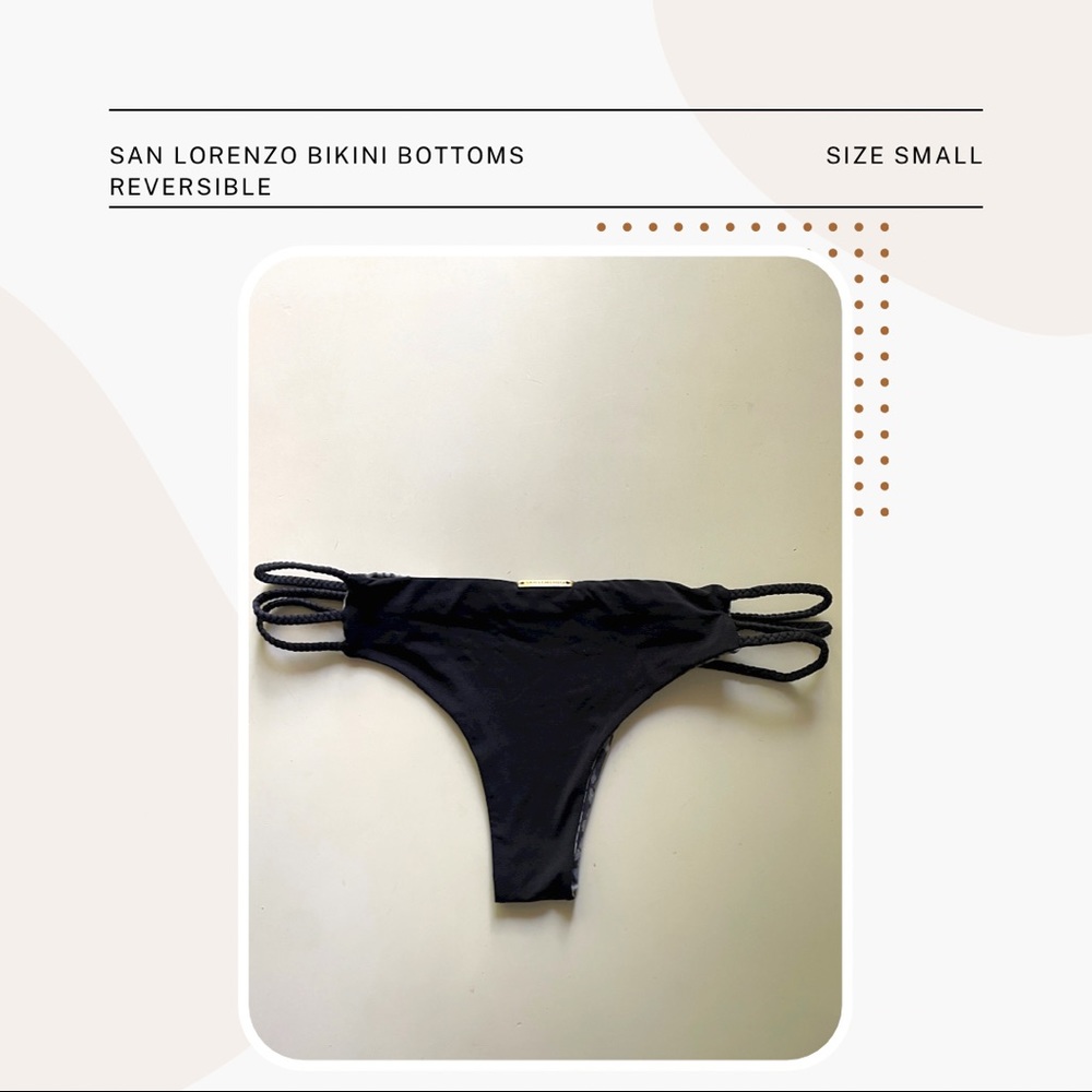 San Lorenzo Reversible Bikini Bottoms